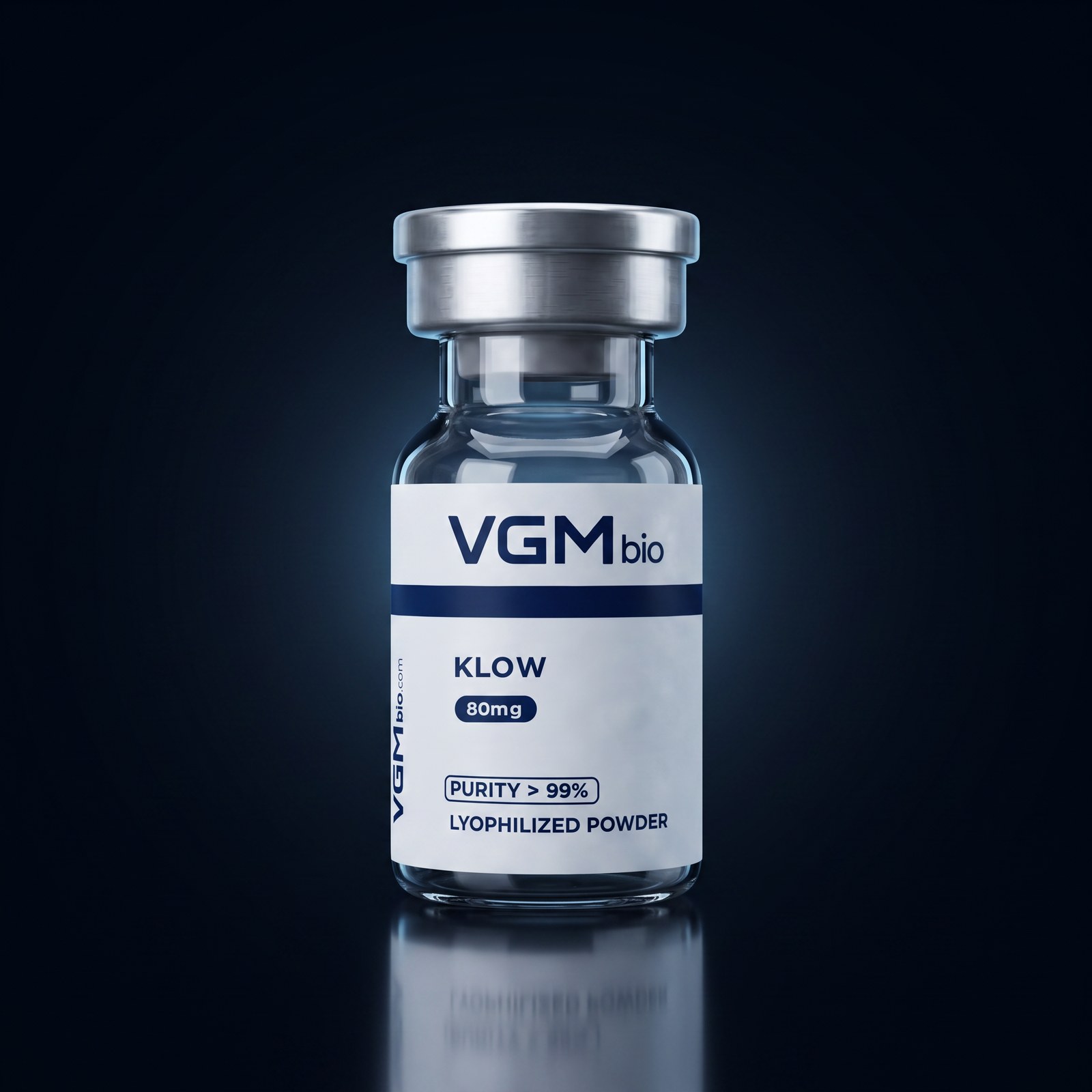 VGM BIO KLOW 80mg blend vial